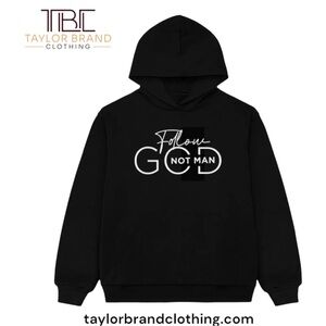New Follow GOD Not Man Hoodies are now available! Order yours today!